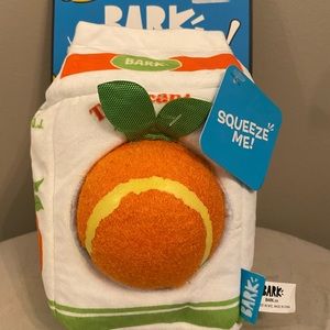 Bark box plush dog toy